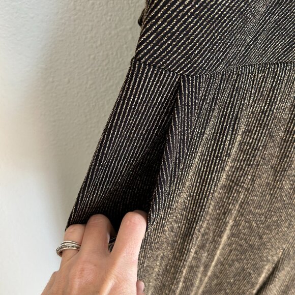 Torrid Gold Glitter Jumpsuit - Picture 6 of 13